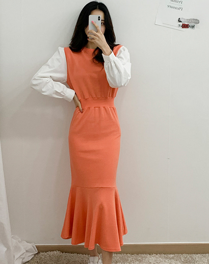 韓國服飾-KW-0217-057-韓國官網-裙子