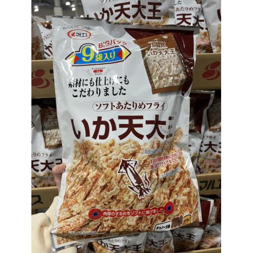 日本Costco限定魷魚大王酥炸魷魚片(40g*9袋)-VAJP-1112-093