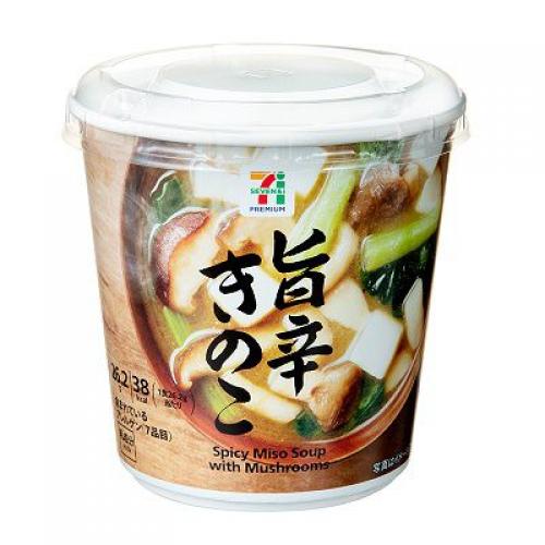 日本7-11味噌香菇杯湯(26.2g)-VAJP-1121-052