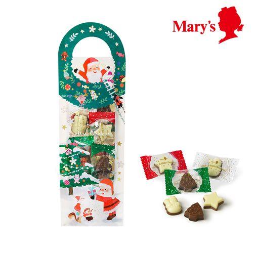 Mary's聖誕派對聖誕樹星星巧克力(綠色)-VAJP-1121-080